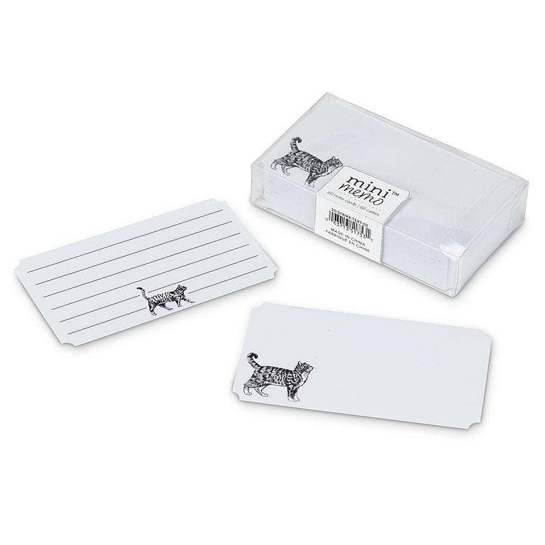 Abbott - Cat Mini Note Cards. 50 Pieces