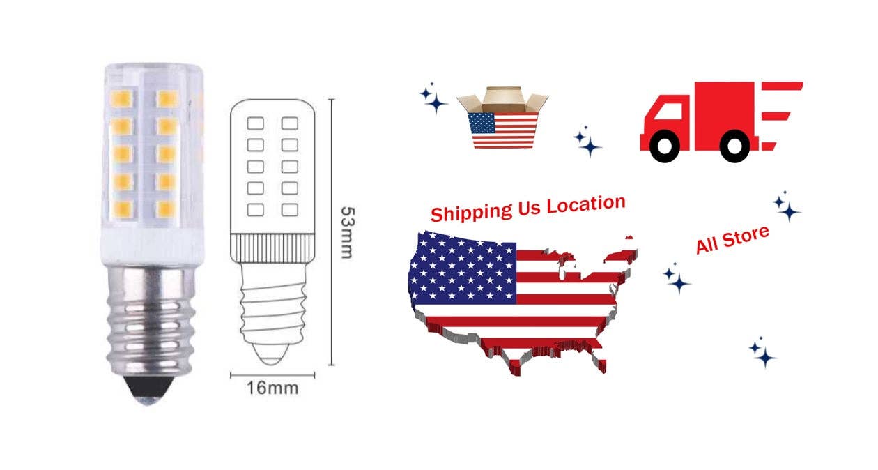 Mozaist LLC - E12 Led Corn Light Bulb 3 Pack