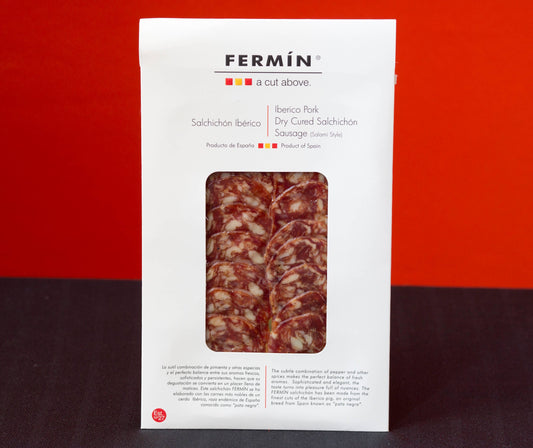 LA JAMOTECA - Iberico Salchichon (Salami Style Sausage) Sliced 2oz