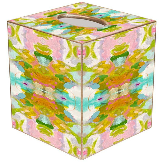 Marye-Kelley - Palm Beach by Laura-Park Tissue Box Cover: Paper Mache