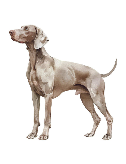 Bourbon & Bacon - Weimaraner Note Cards