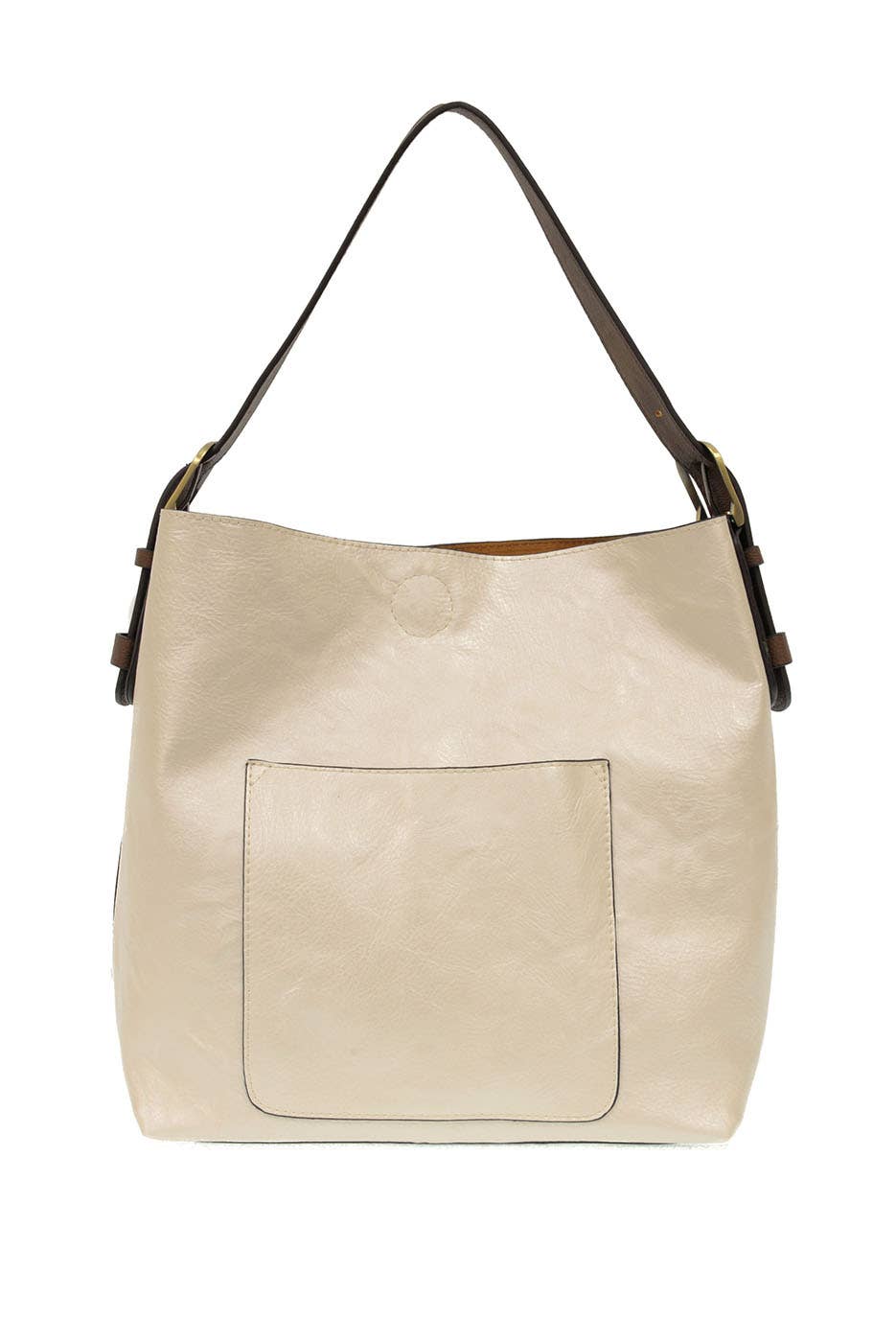 Joy Susan - Classic Hobo Handbag: L8008-120 Metallic Pearl
