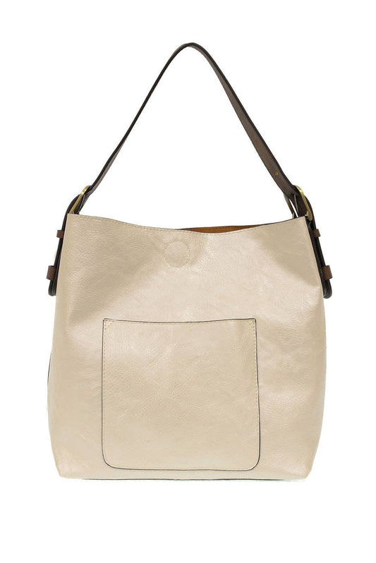 Joy Susan - Classic Hobo Handbag: L8008-120 Metallic Pearl