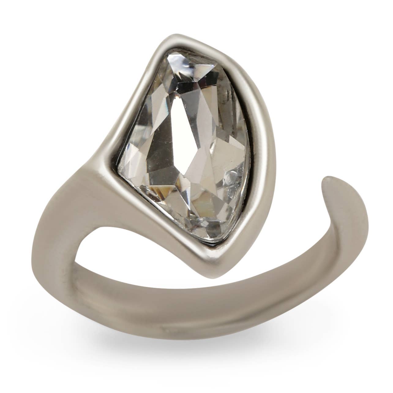 Chanour - Handmade Crystal Brass Ring - NR6092