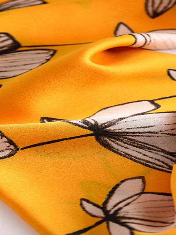 UZ Wholesale Store - Floral Printed Sun Protection Shawl&Scarf: BLUE GREEN / One_size