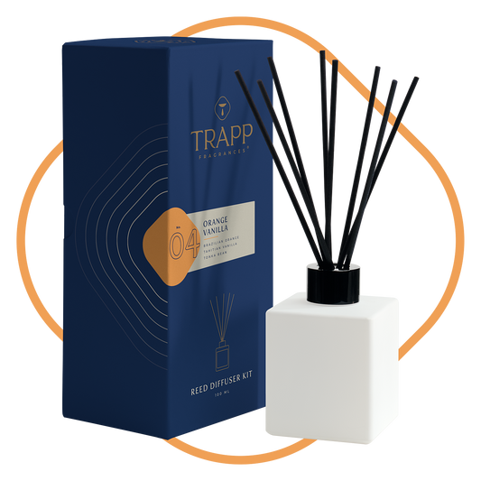 Trapp Fragrances - No. 04 Orange Vanilla 4 oz. Reed Diffuser Kit