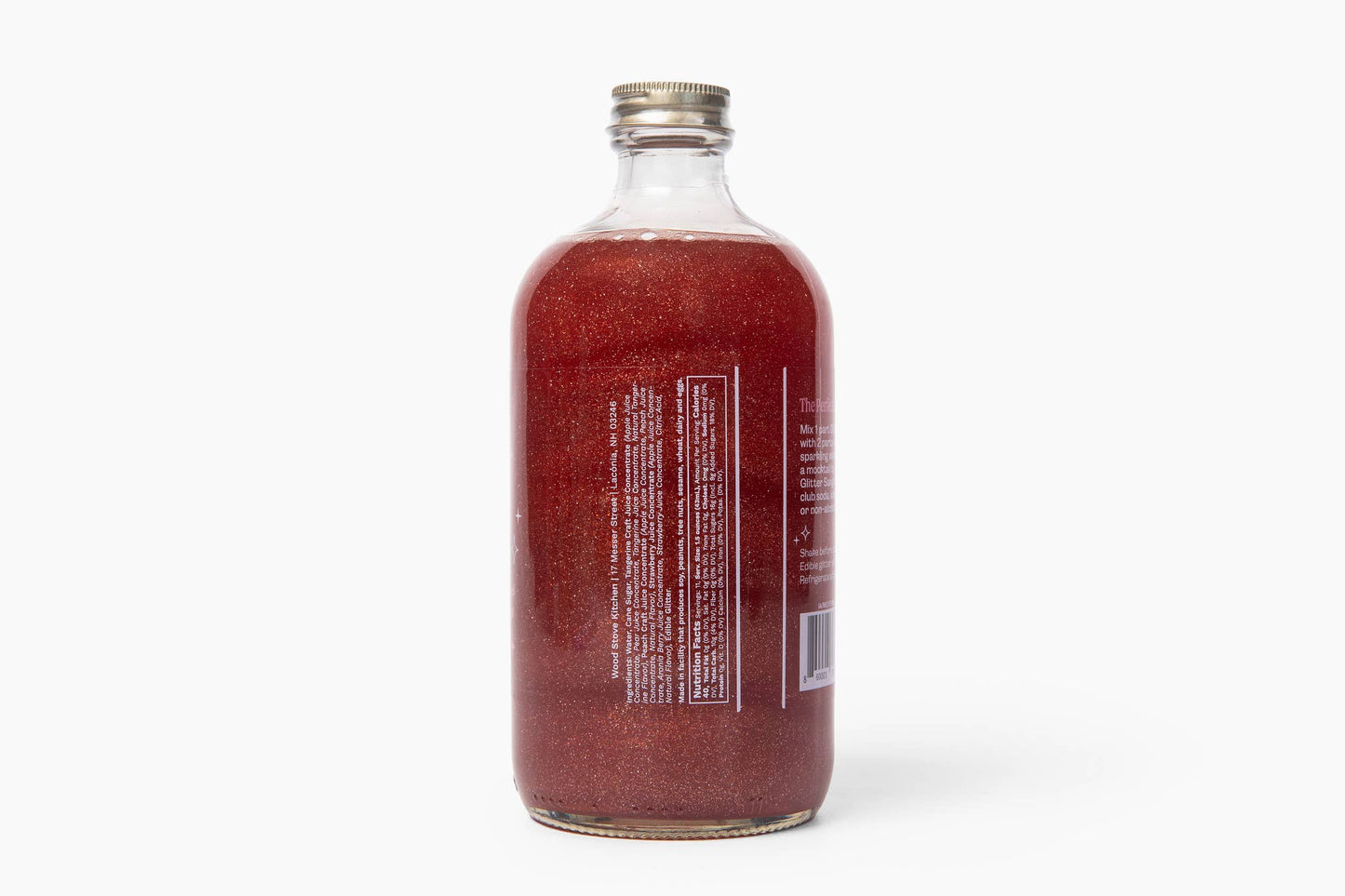 Wood Stove Kitchen - Glitter Sangria Cocktail Mix/Syrup, 16 fl oz
