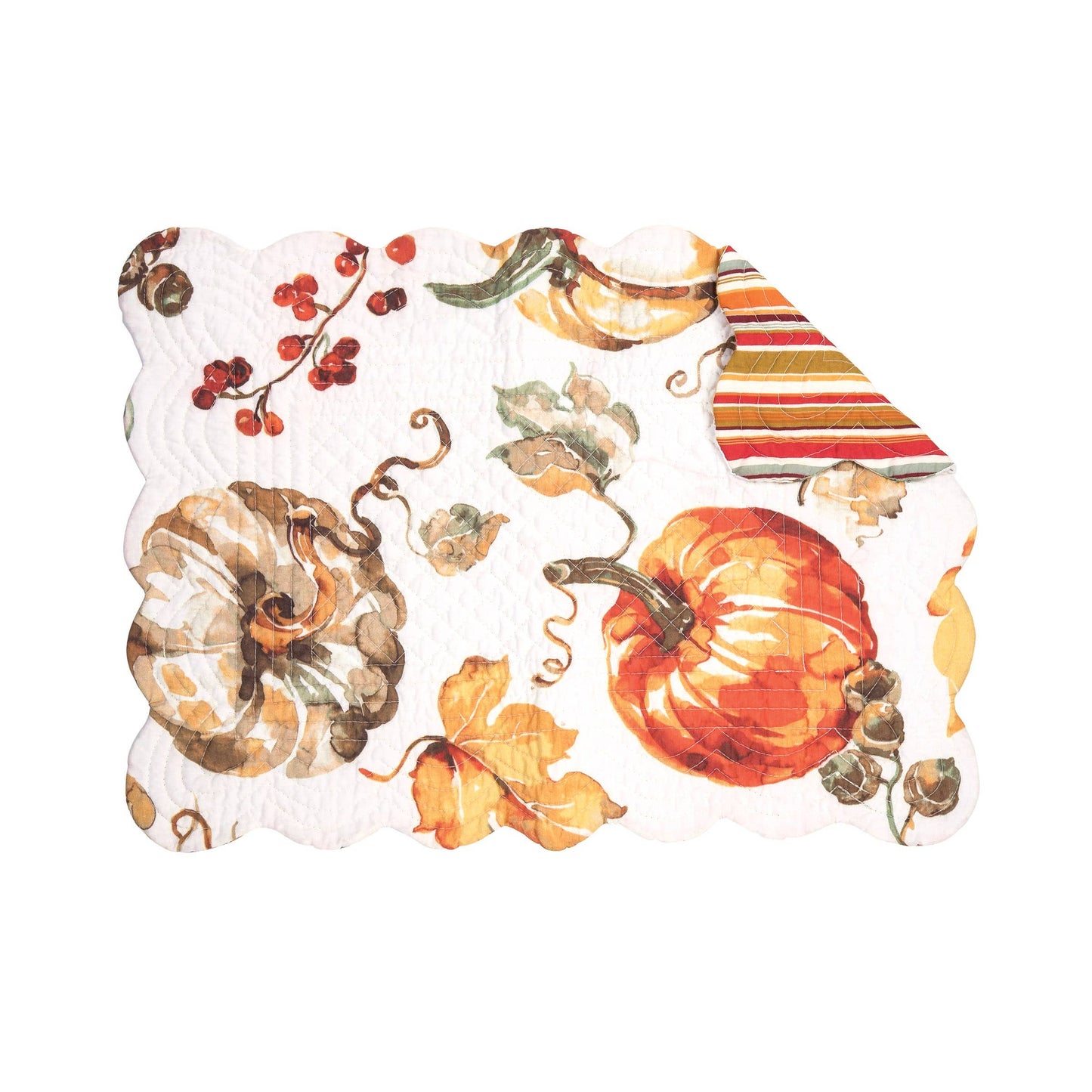 C&F Home - Fall/Harvest Watercolor Pumpkin Placemat