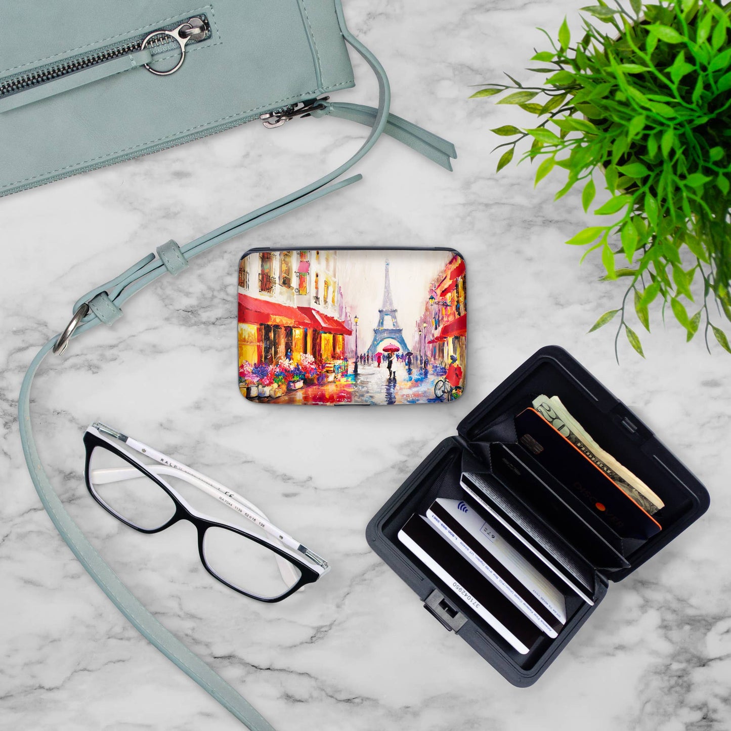 Monarque - Travel Paris Armored Wallet