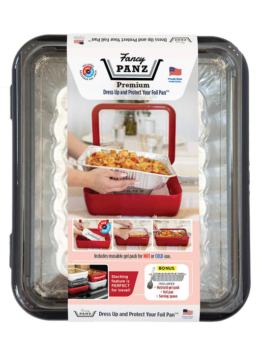 Fancy Panz - Fancy Panz® Premium - Charcoal, Includes Hot/Cold Gel Pack