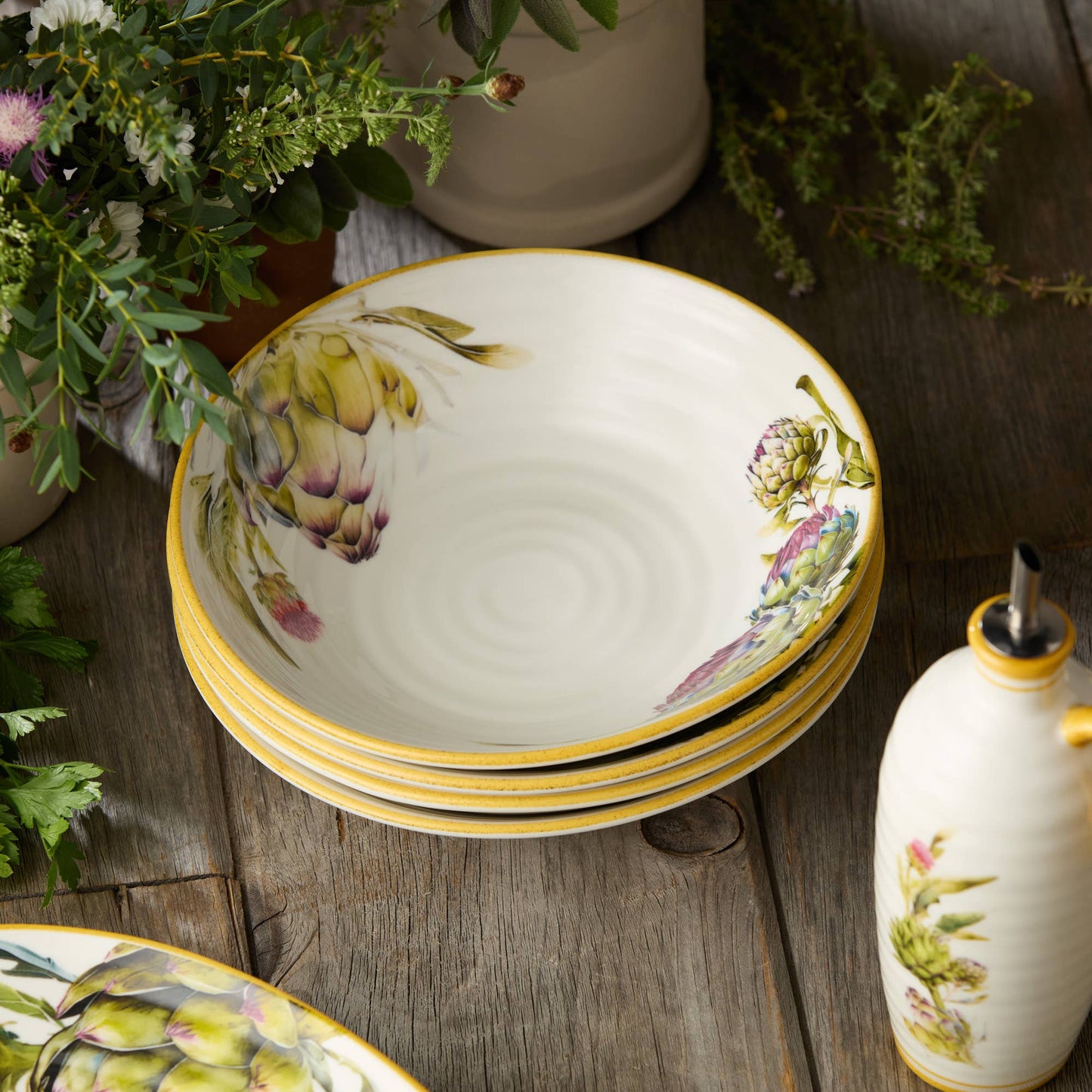 Certified International - Verdura Pasta Bowl 9.25in x 2.25in