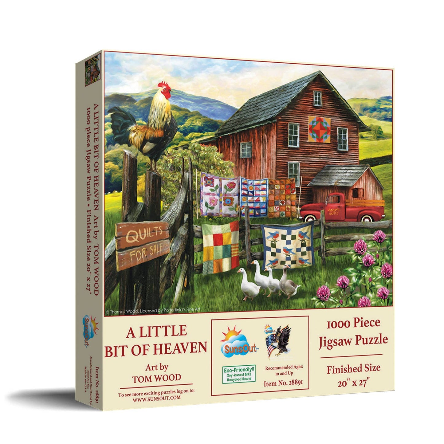 SunsOut - 0659 A Little Bit of Heaven 1000 pc Puzzle