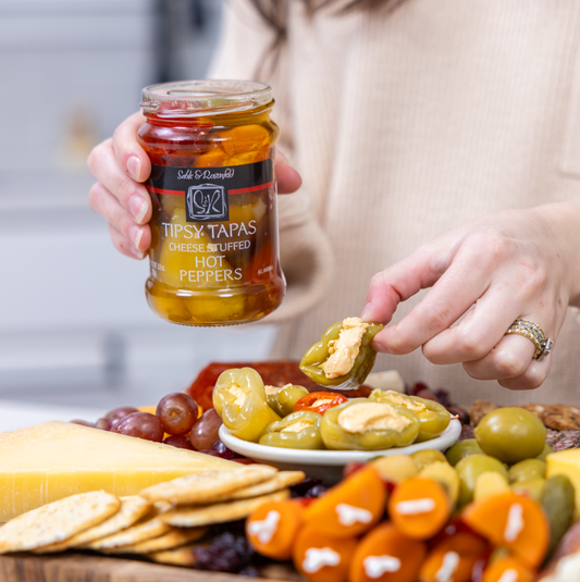 Sable and Rosenfeld est.1970 - Sable & Rosenfeld Tipsy Tapas-Hot Peppers 8.8oz / 6