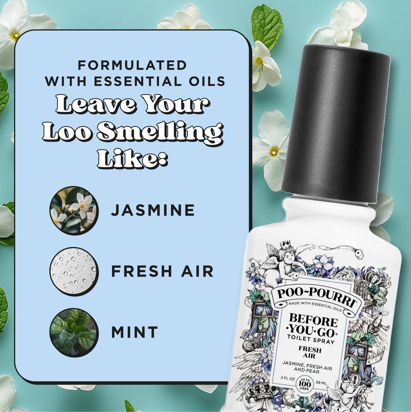 ~Pourri - Poo~Pourri Fresh Air 2oz Toilet Spray