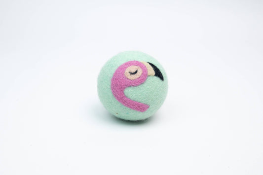 Ethical Global - Whimsy: Eco Wool Dryer Balls : Flamingo
