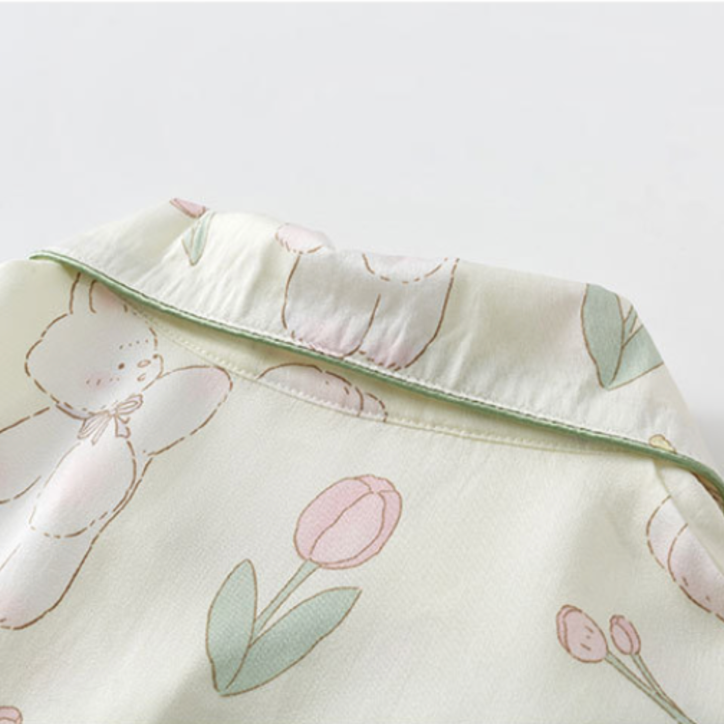 DrifWoo - Spring Bunny Print Pajama Set – Soft & Cozy Sleepwear  Easte: M