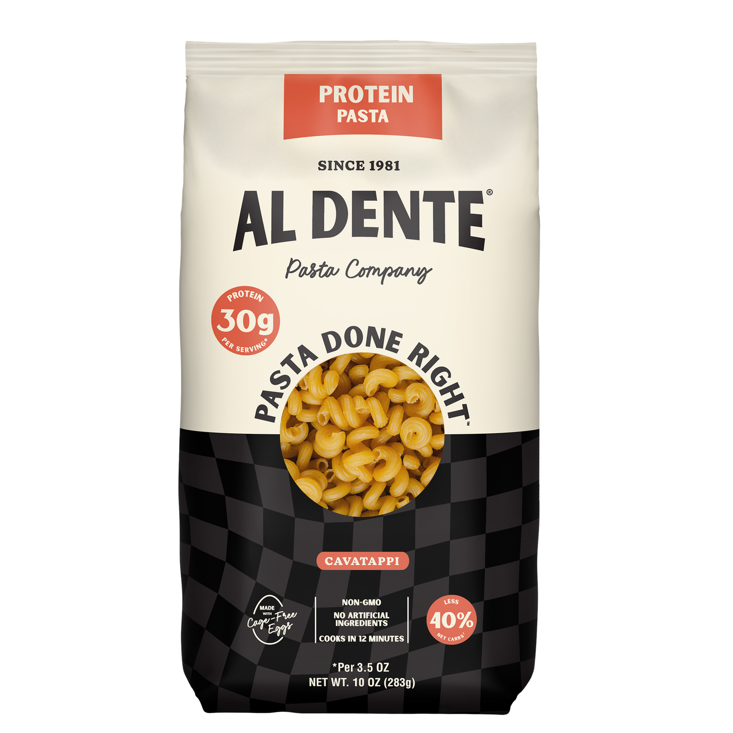 Al Dente Pasta - Protein Cavatappi