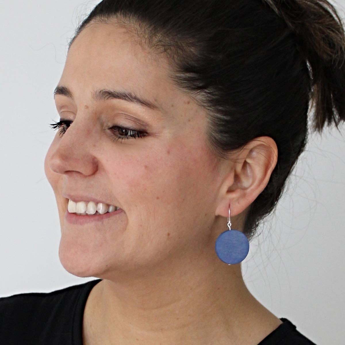 Sylca Designs - Periwinkle Dot Rosie Earrings
