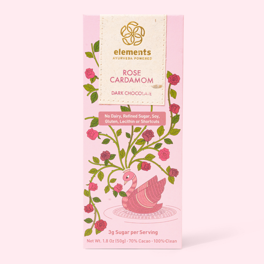 Elements Truffles - Rose Cardamom 70% Dark Chocolate