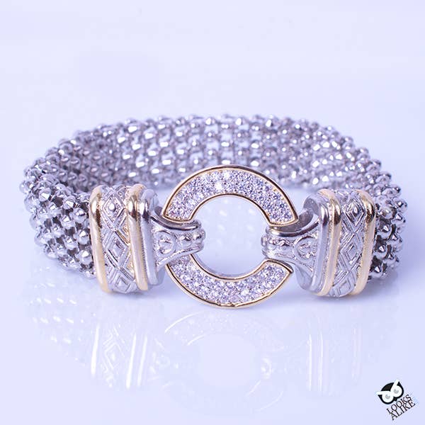 My Best Kept Jewelry - Pave Wheel Bracelet