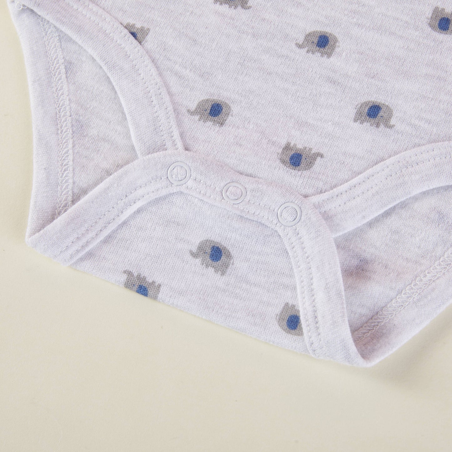 Lollipop Dreams - Pack of 3 Baby Cutie Club Animal Pattern Bodysuits: 6-9M