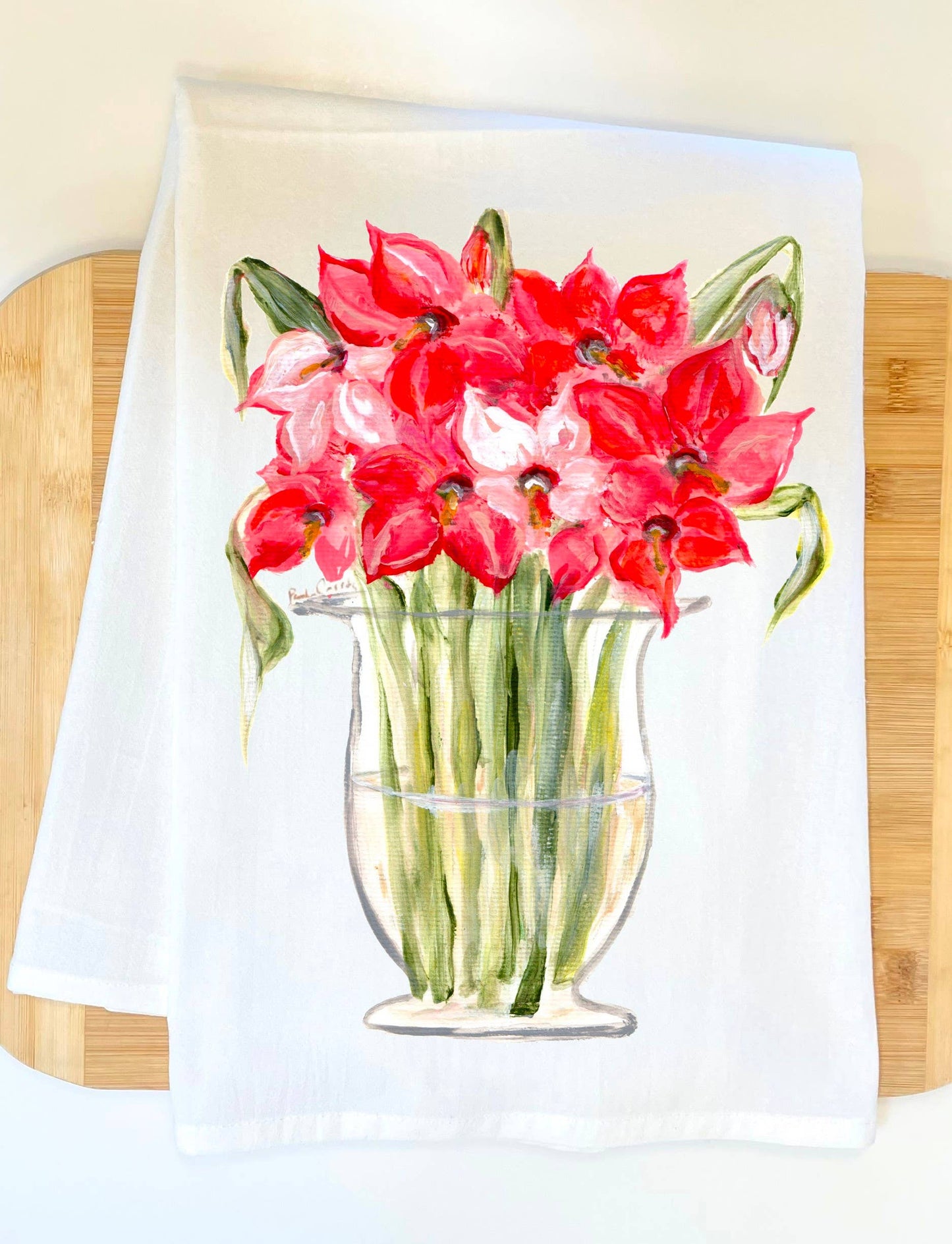 Pamela Cassidy Designs - Amaryllis Kitchen Towel