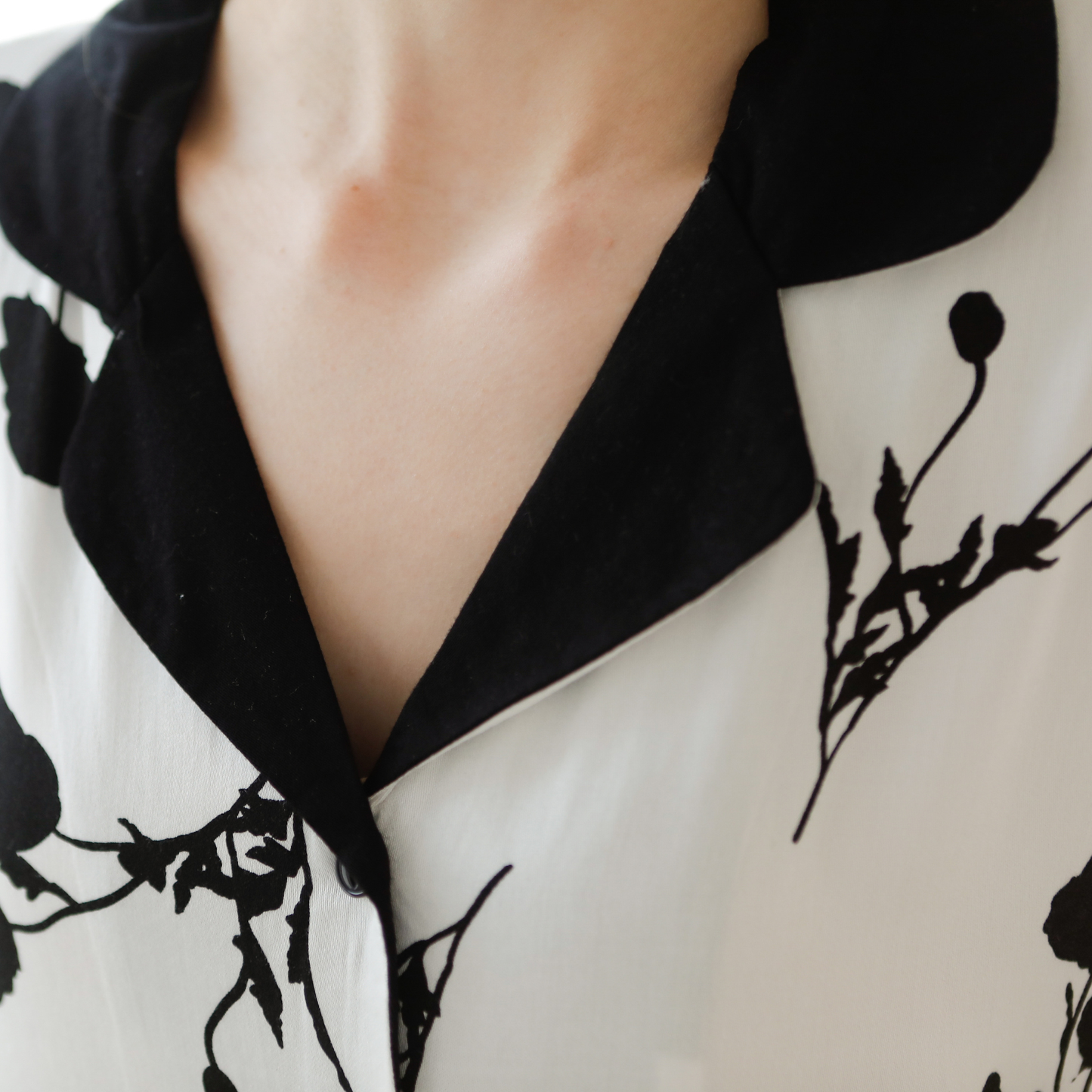 DrifWoo - Women Black & White Loungewear Set for Comfy Women Pajamas: S