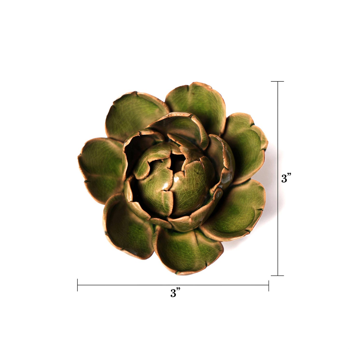 Chive - Ceramic Flower & Faux Succulent Collection 12: Flower Purple