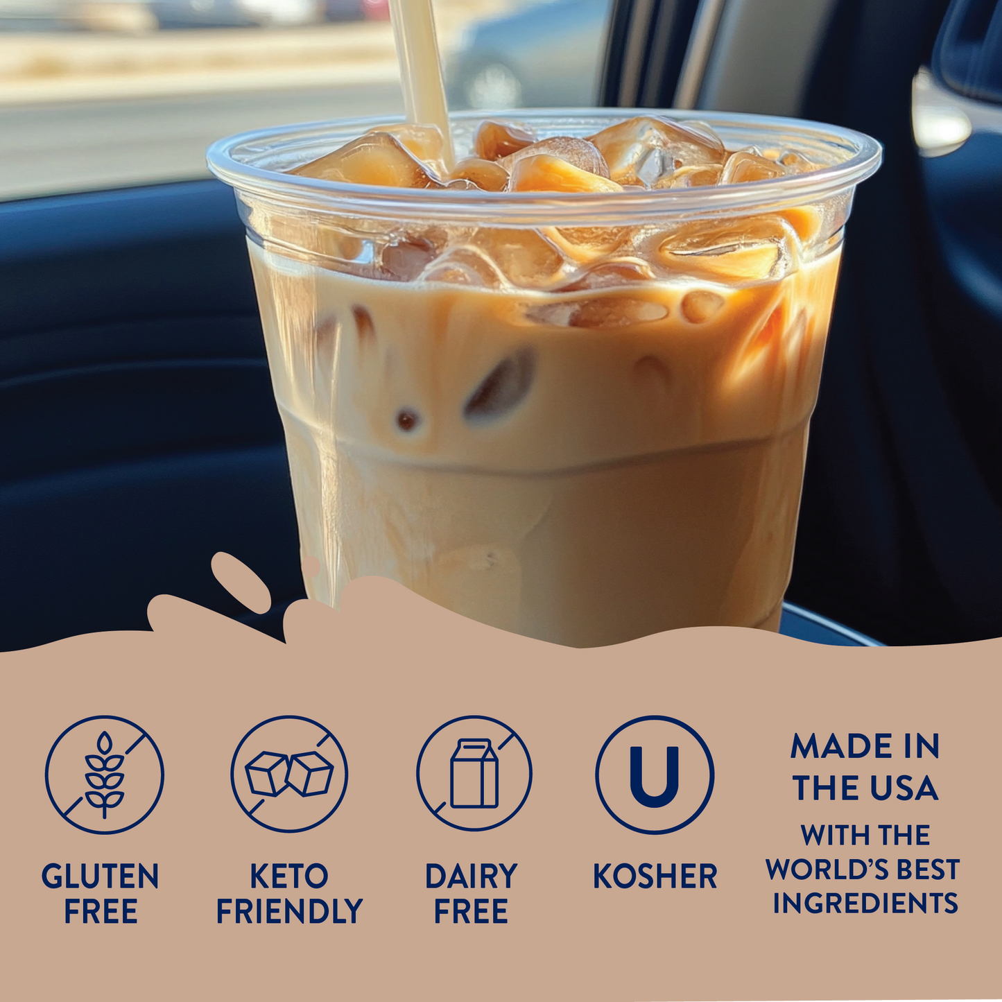 Jordan's Skinny Mixes - Sugar Free French Vanilla Syrup