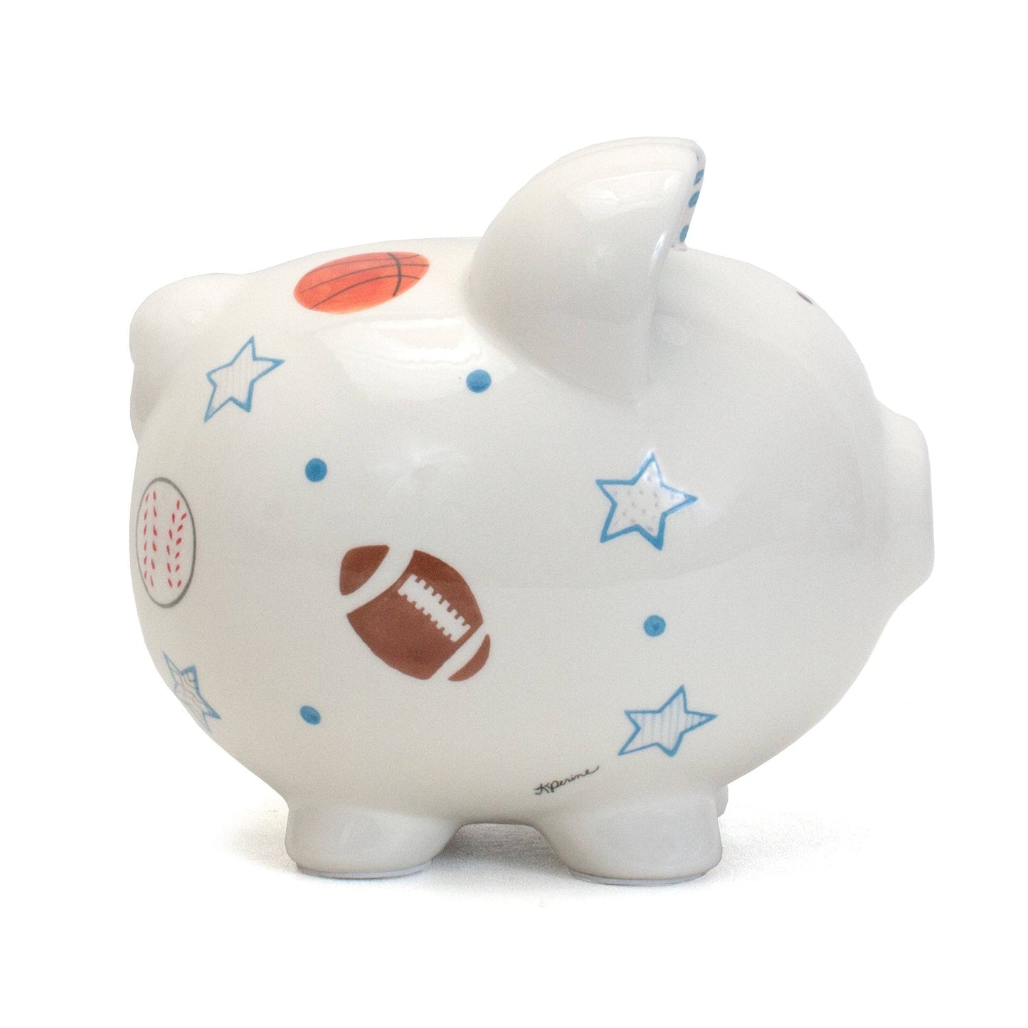 Child To Cherish® - Sports Paper Star Large Piggy Bank