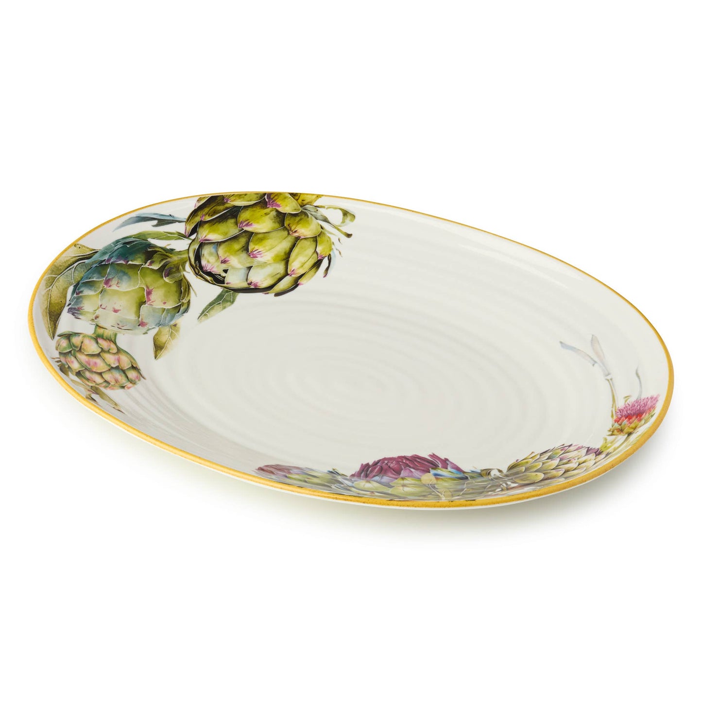 Certified International - Verdura Oval Platter 16in x 11.5in