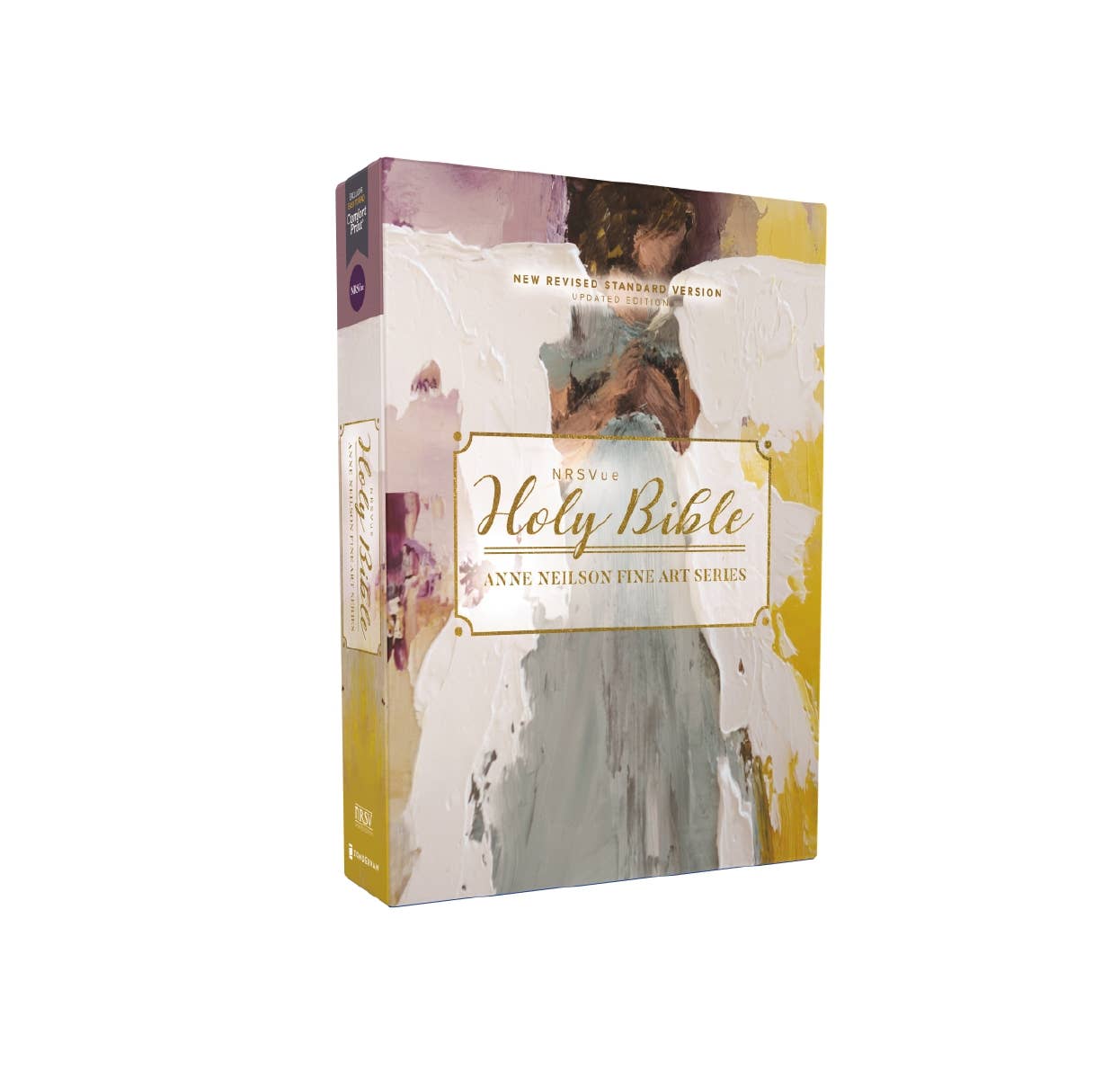 HarperCollins Christian Publishing - NRSVue Holy Bible Anne Neilson Angel Art Leathersoft