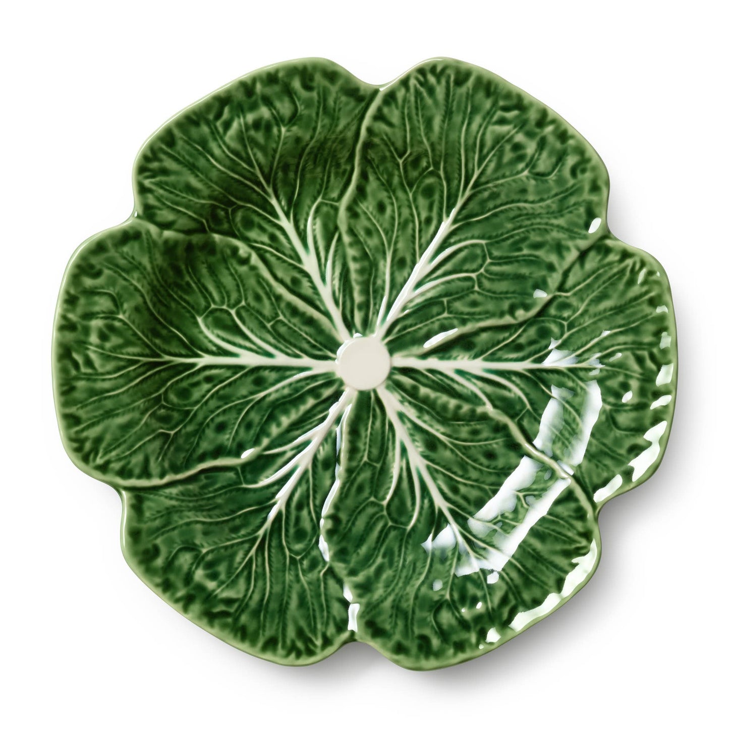 Certified International - Le Jardin Cabbage 3-D Dinner Plate 11in