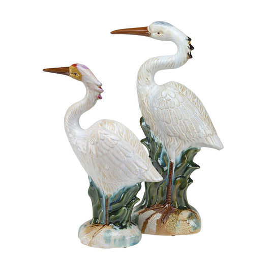 Kavana Decor by The Import Collection - Heron Figurines -Set 2