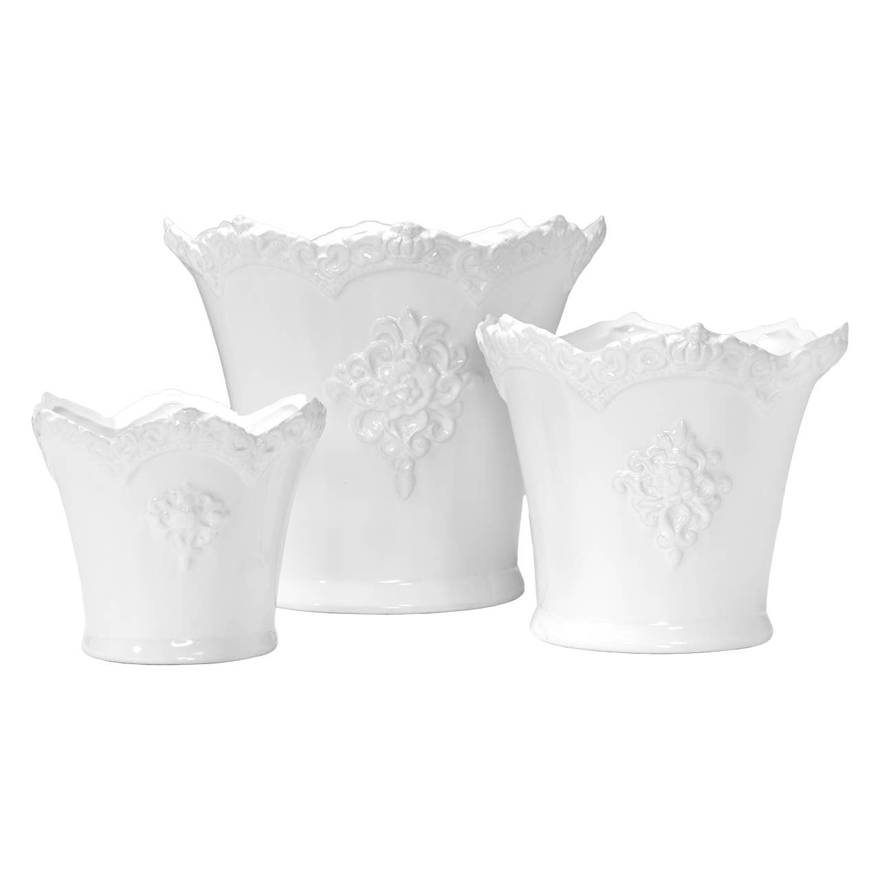 Kavana Decor by The Import Collection - Aleah Planters -Set 3