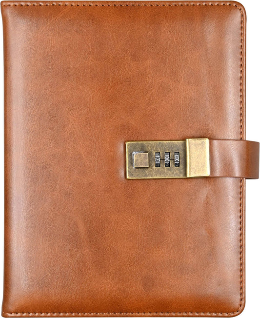 Peter Pauper Press - Brown Artisan Locking Journal