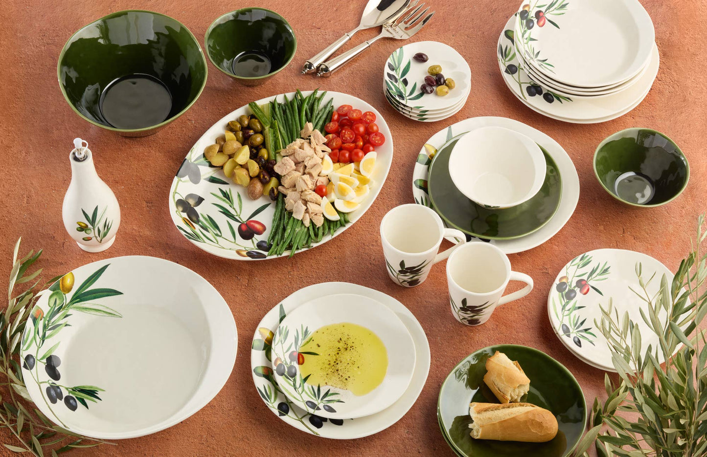 Certified International - Verde Dinner Plate 11in Pairs with Olivia