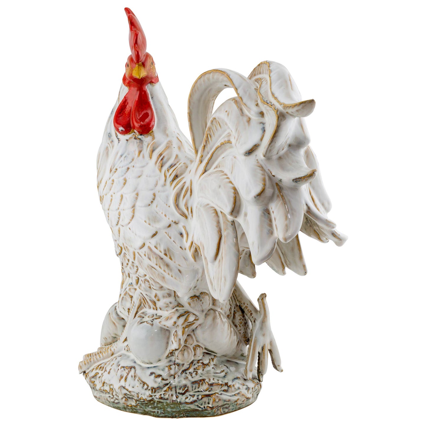 Kavana Decor by The Import Collection - Quinn Large Rooster Figurine