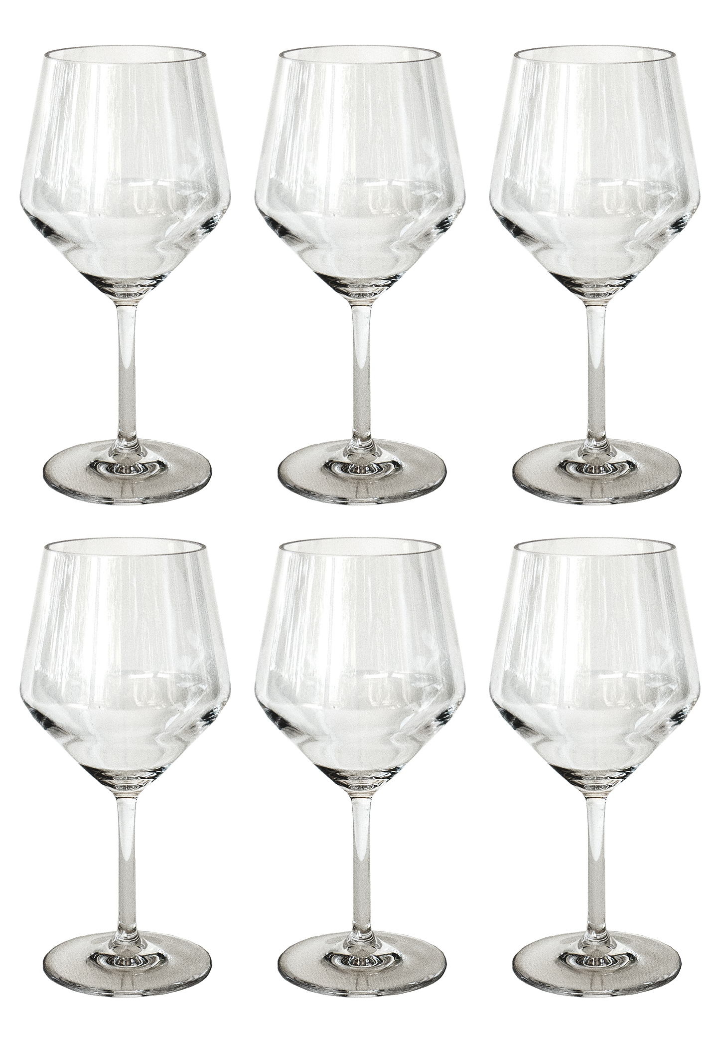 TarHong - Angle Goblet Collection, Acrylic, 23 oz: Blue