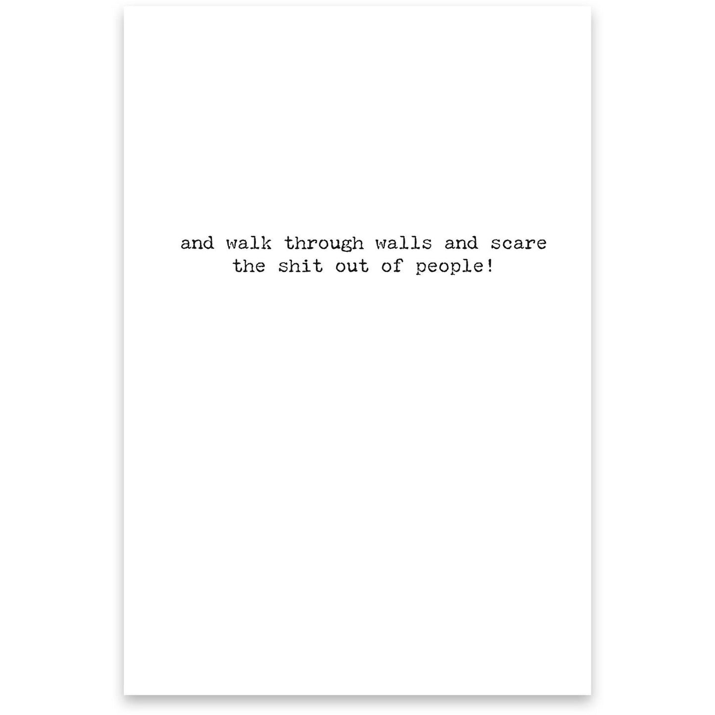 Primitives by Kathy - Ghost Friends Greeting Card