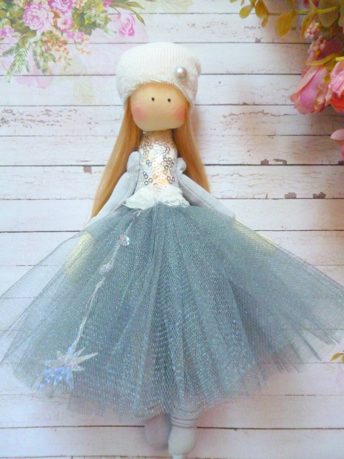 ChernikovaNataliya - Handmade Princess Tilda Doll, Soft Textile Toy