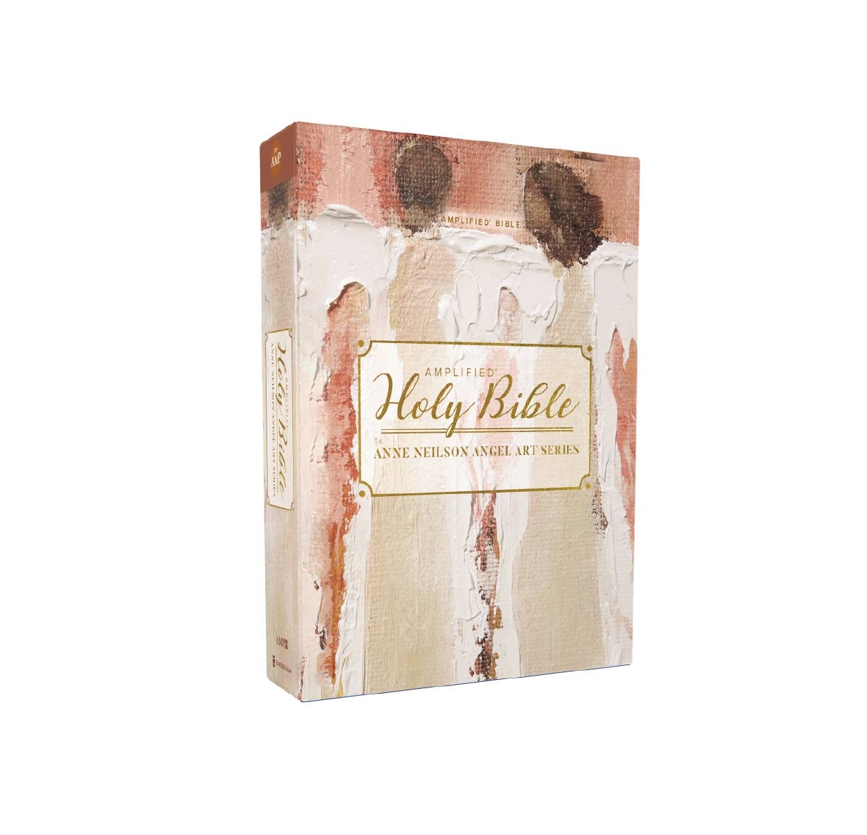 HarperCollins Christian Publishing - Amplified Holy Bible Anne Neilson Angel Art Leathersoft