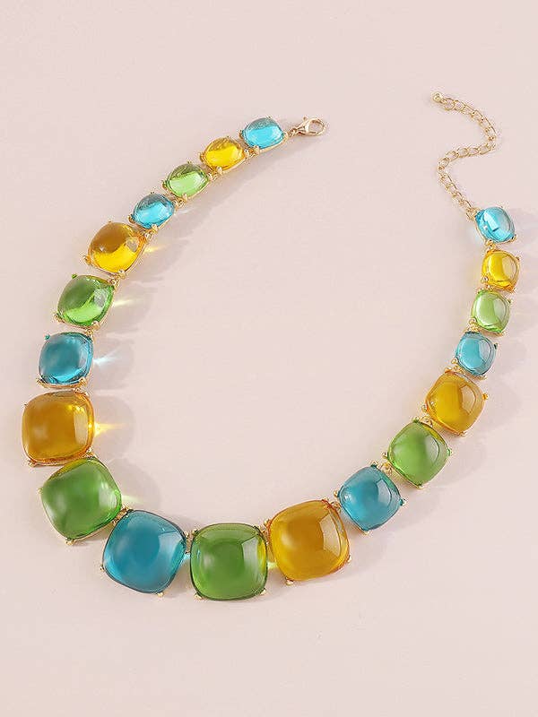 UZ Wholesale Store - Geometric Necklaces Accessories Dainty Necklace: GRAY / One_size