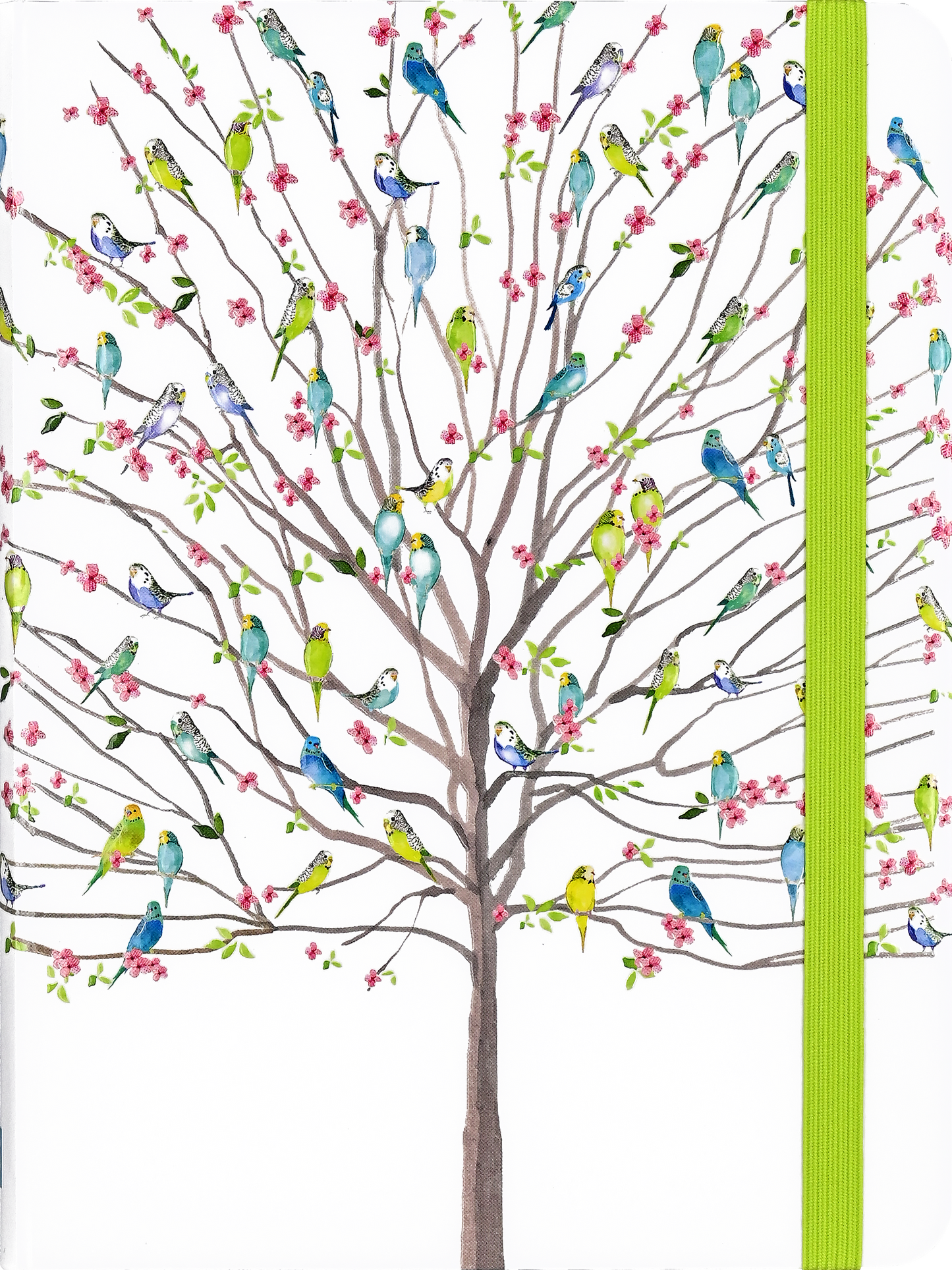 Peter Pauper Press - Tree of Budgies Journal