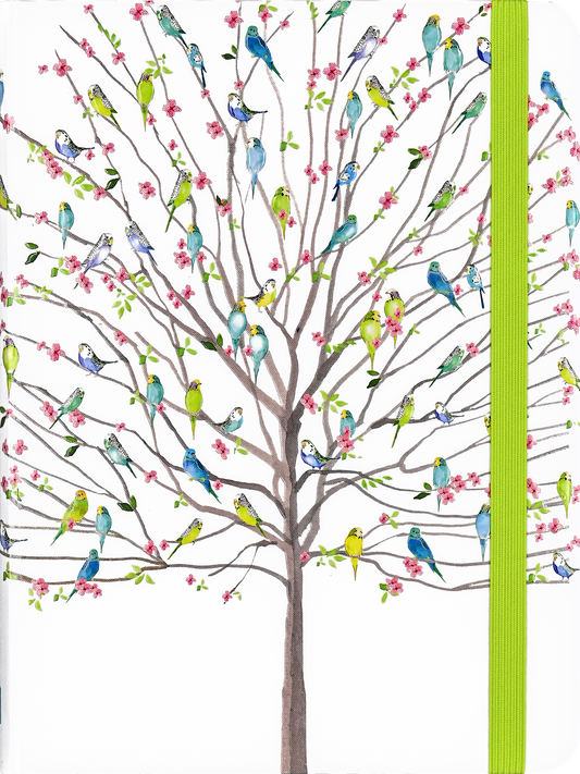 Peter Pauper Press - Tree of Budgies Journal