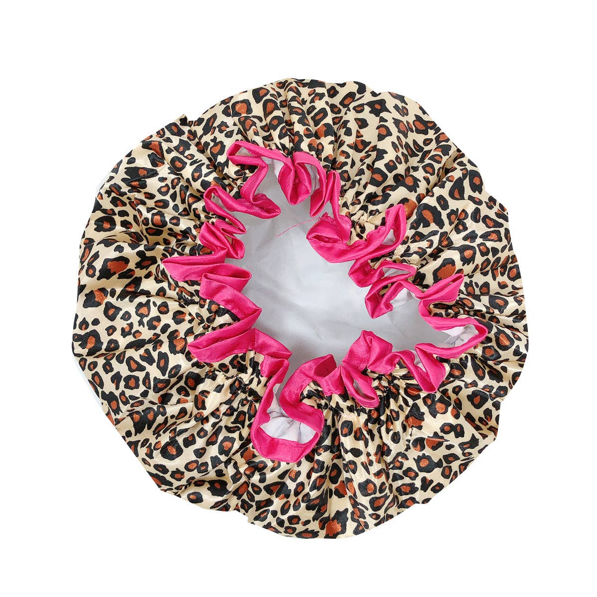 Wrapables.com - Wrapables Reusable Women's Waterproof Shower Caps: Gray Pansies