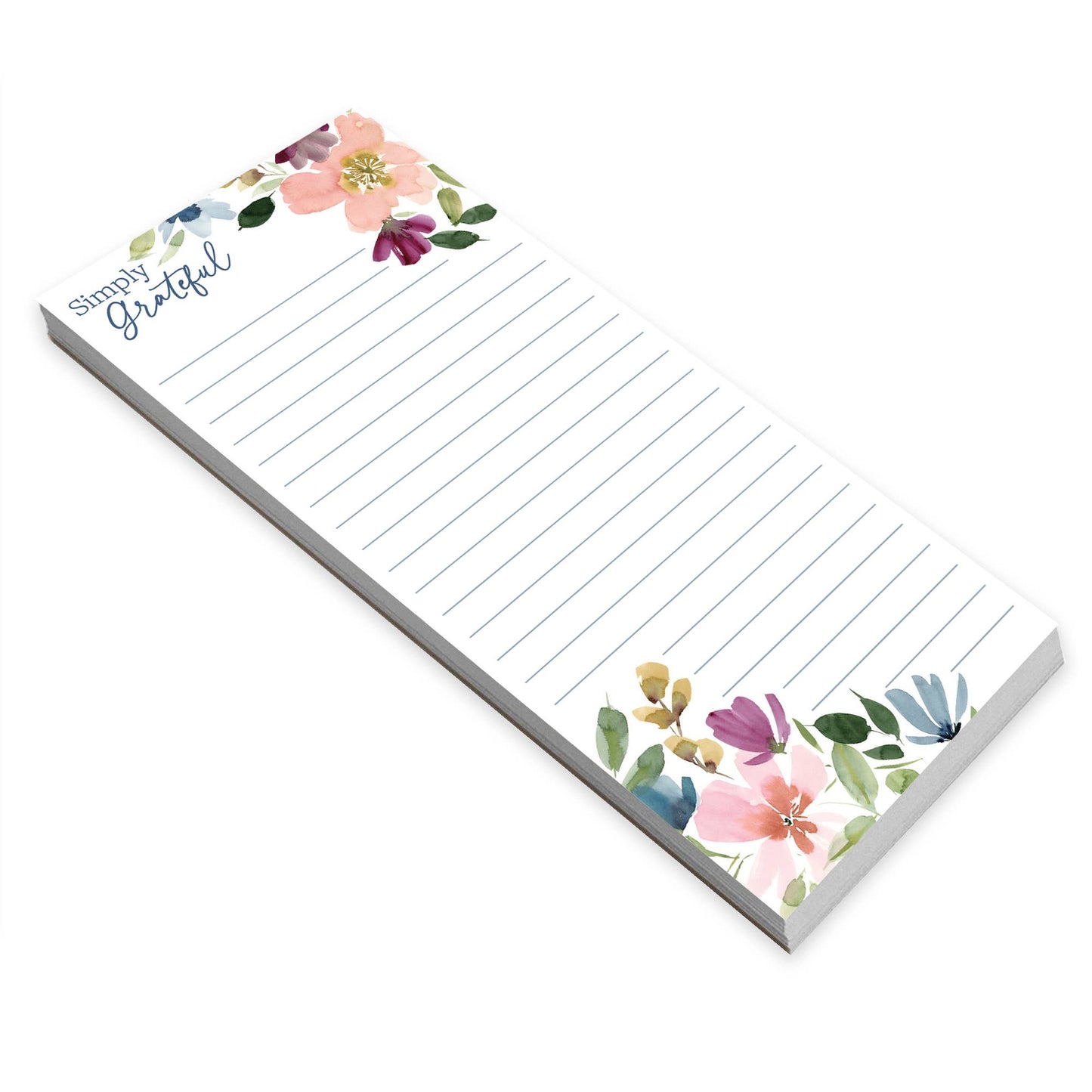 GINA B DESIGNS - List Pad - Faithful Flowers