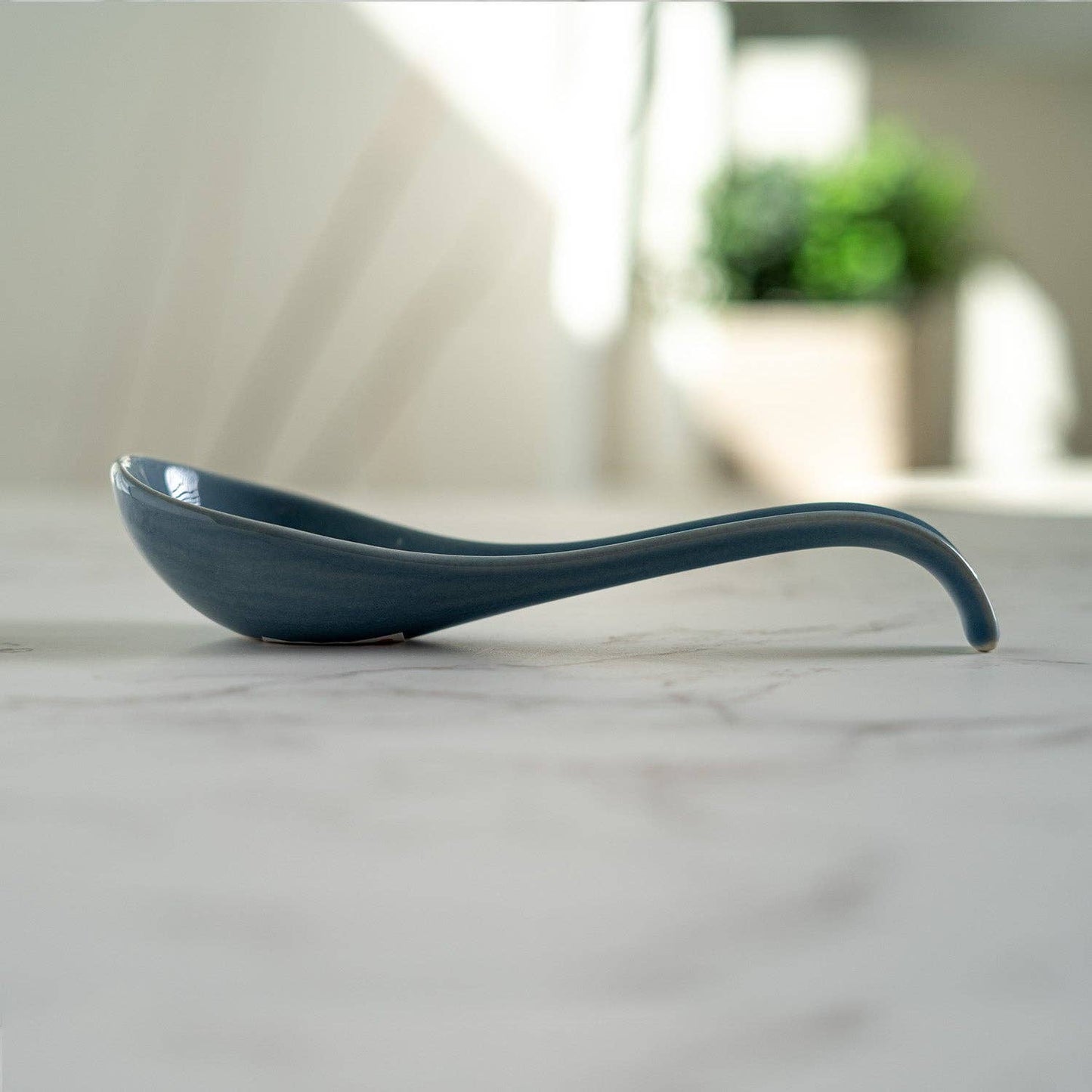 Urban Tokyo - 5.9"L Porcelain Soup Spoon Blue (10/240)