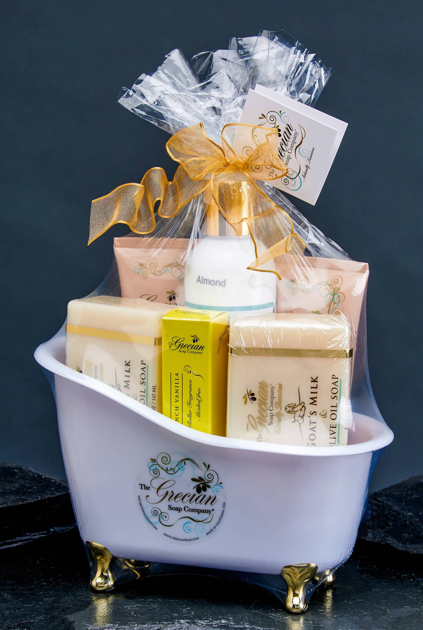 The Grecian Soap Company - Deluxe Bathtub Gift Set: Lavender