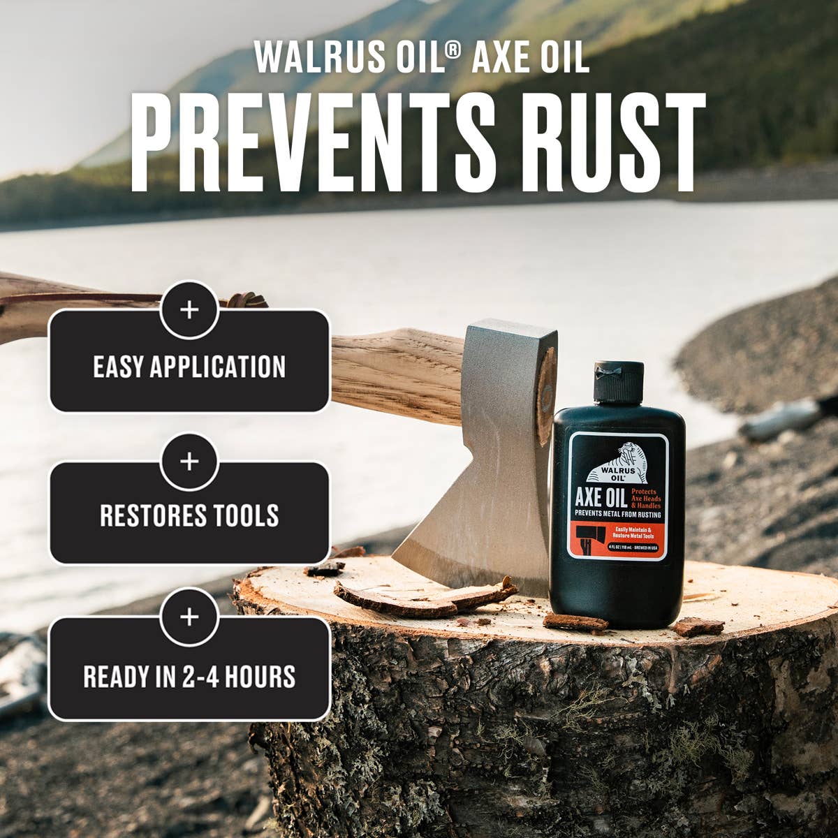 Walrus Oil - Axe Oil, 4oz